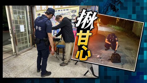 台中男騎車到桃園!回家才發現背包不見 龍潭警台三線冒雨找回
