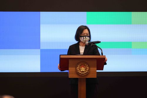 2022總統盃黑客松頒獎 蔡英文盼共同打造安居家園