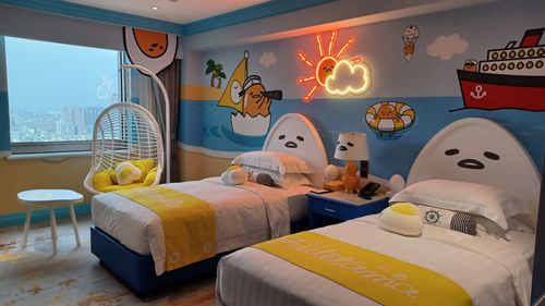 三麗鷗鐵粉必衝!高雄漢來主題房第二波再增8房 敲碗已久蛋黃哥登場