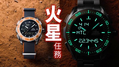 太空旅行預備備！OMEGA超前部署太陽系　航向火星零時差