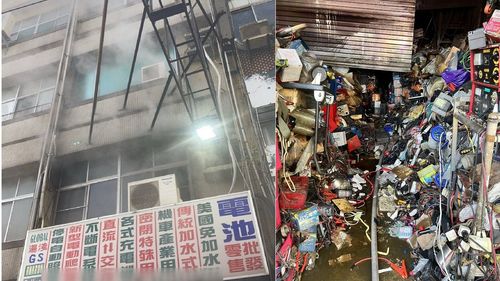 高雄電池行惡火!雜物阻逃生 老闆夫妻雙亡
