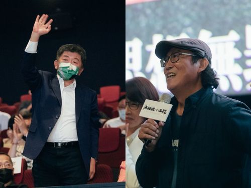 姚文智宣傳首部電影直呼:像當年選舉 陳時中現身觀影「怕忍不住落淚」