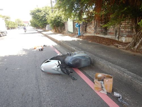 台中阿北騎到自摔頭顱骨折 送醫抽血下場不太妙