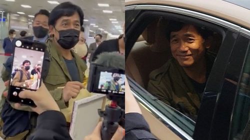 釜山影展|梁朝偉睽違7年訪韓帶劉嘉玲領獎 親民搖下車窗迷倒泡菜妹