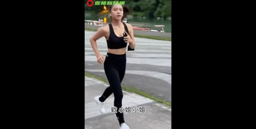 健美女孩運動聽這首歌　路人驚嘆哎呀「沒救了」