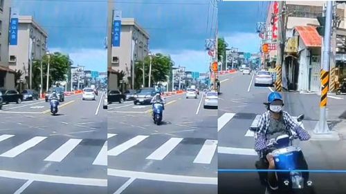 女騎士跨雙黃線！逆向直撞路邊工程車　求償金額曝光「連檢察官都怒了」