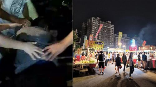 乾妹妹遭開除！16歲小哥哥心疼了　撂人打老闆台中5星夜市亂鬥