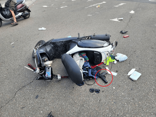 少女掉槍今追到機車車主　台中男「射BB槍趕狗」下場曝光