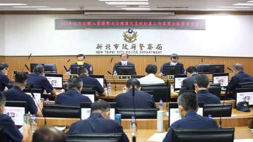 嚴防假訊息影響選情 警政署長黃明昭肯定新北警察查賄制暴成果