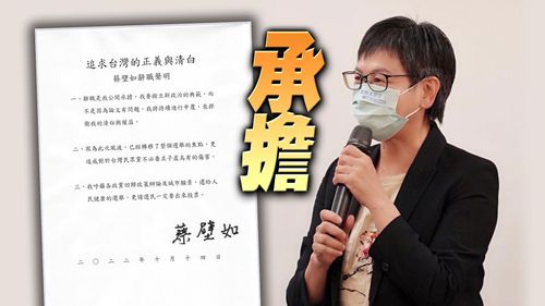 蔡壁如親斬2年8月立委職涯　學者：跟「他」對照替黨大加分