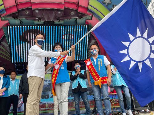 朱立倫、楊文科聯手當母雞 拉抬藍營竹縣議員參選人「全壘打」