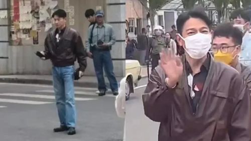 劉德華警匪片帥氣造型曝光 哈爾濱會合千人劇組