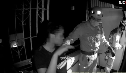 男友夜闖家中談判 她嚇逃5樓「掛窗外抓欄杆」求救!驚險畫面曝