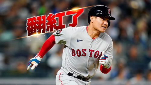 轉到紅襪不一樣！張育成再敲安　連續4場先發都上壘打擊率破3成