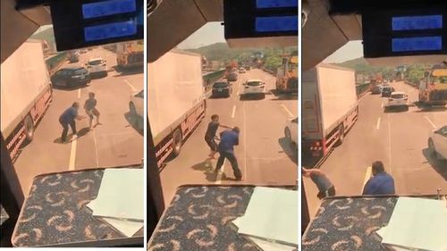 國道球棒隊凶狠攔車 很秋變很糗!結局讓全網笑噴「惹錯人了」