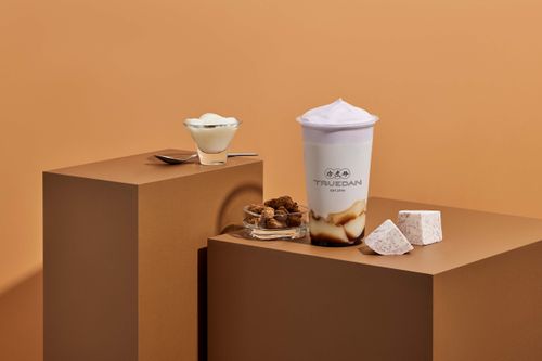 手搖飲連續14天買1送1 新品「芋泥豆花加奶昔」2杯現折30元