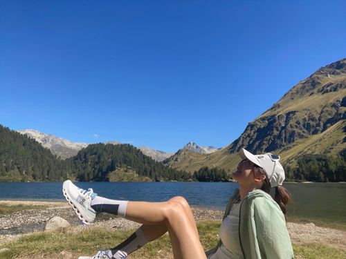 王心恬瑞士戴口罩招異樣眼光　卻因此成天選之人完賽