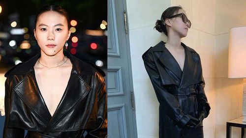 25歲竇靖童巴黎袒胸看秀 天后媽王菲2字點評