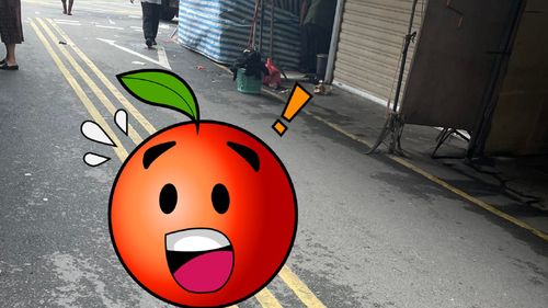 跨界聯名?街頭驚見莫名交通標線 全網歪樓笑「這條路太潮」