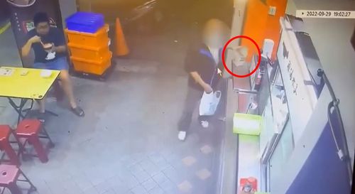 2秒偷走店家公益零錢箱　女店員聽到這聲音追出報警逮人