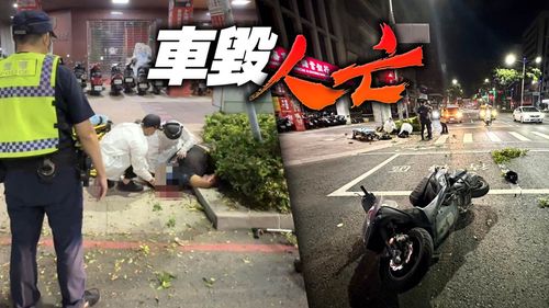 飆速超車外送員　高雄騎士撞進樹叢爆頭亡！抽血驚確診