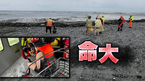 豪雨意外!花蓮5遊客玩SUP立槳被沖到出海口 1男大生失蹤2小時獲救