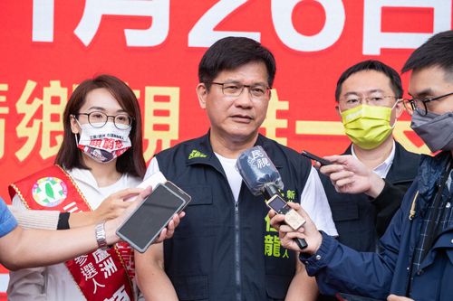 砲轟新北捷運局長行政不中立 林佳龍「選舉不要太多負面語言、文字」