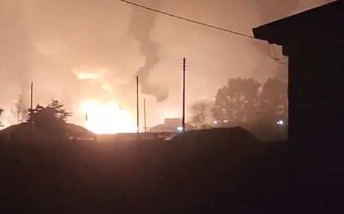 射飛彈嗆北韓卻掉入基地　南韓江陵大爆炸居民慌亂