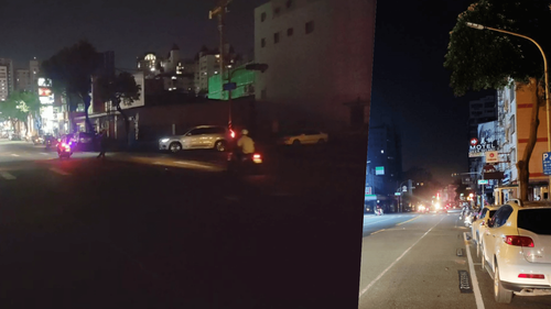 又是什麼動物?高雄三民區今晚7千戶停電 警員站漆黑路口指揮交通