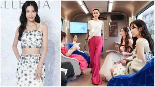 火車移動中看大秀！曾莞婷露蠻腰喊「鮮」　JASMINE GALLERIA包辦上流度假列車之旅