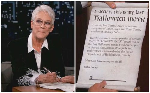 「尖叫女王」潔美李簽名封印《月光光》「洛莉」 感性告別:我哭了一個多月思考說再見