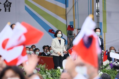 蔡英文國慶談話「捍衛主權」 國台辦跳腳回嗆:顛倒黑白