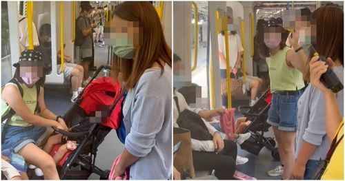 台灣媽媽搭港鐵教小孩「博愛座定義」 竟一句話惹怒香港人