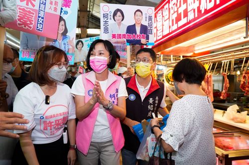 柯志恩聲援張淑娟 「媒體人不應用電視公器挺特定候選人」