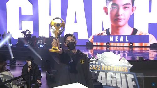 爆哥勇奪《跑跑卡丁車》冠軍　「能到決賽都是最強的人」