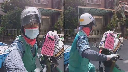 郵差電鈴「按了就跑」監視器抓包 民眾:2秒神速甩尾誰知道你掛號