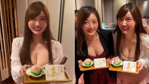 姚采辰「天生壽桃」慶生太迷人 好友都茫:不知在拍什麼桃