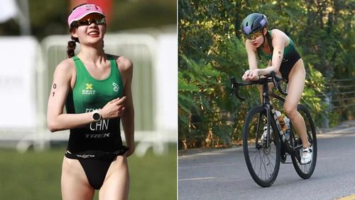 鐵人三項正妹下身「倒三角」挨轟太裸露　她打臉酸民說原因