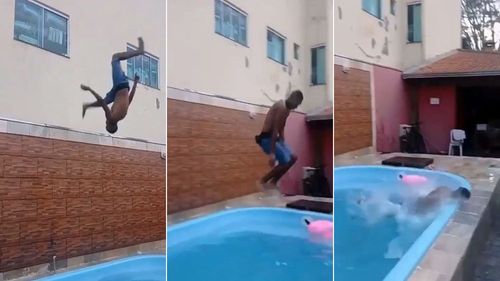 他前空翻超帥跳水「結局悲催」 9秒影片警世瘋傳