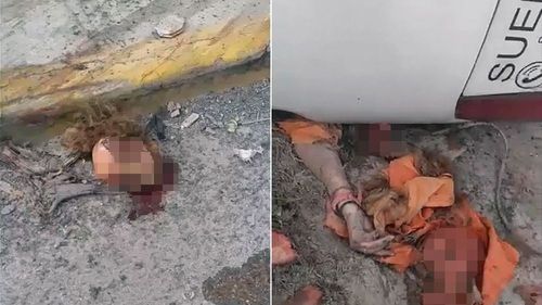 觀光巴士「輪胎光滑」慘烈翻覆 3死數十傷!乘客整顆頭顱噴飛斃命