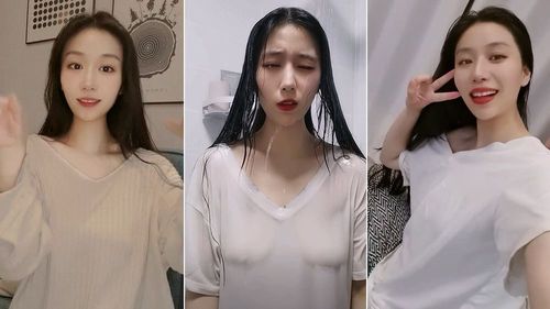 網美白T濕身秀美乳撩粉　超自信「男人一個也跑不掉」