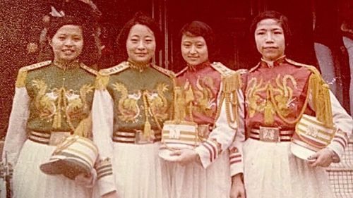 游毓蘭北一女樂隊嫩照曝光 聲援旗隊高虹安「老綠綠來給小綠綠加油」