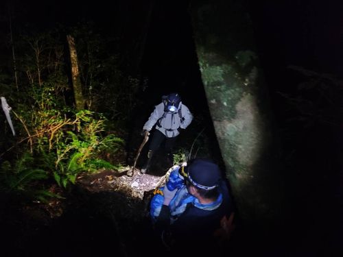 國慶連假攀登白姑大山 6人返程全迷路